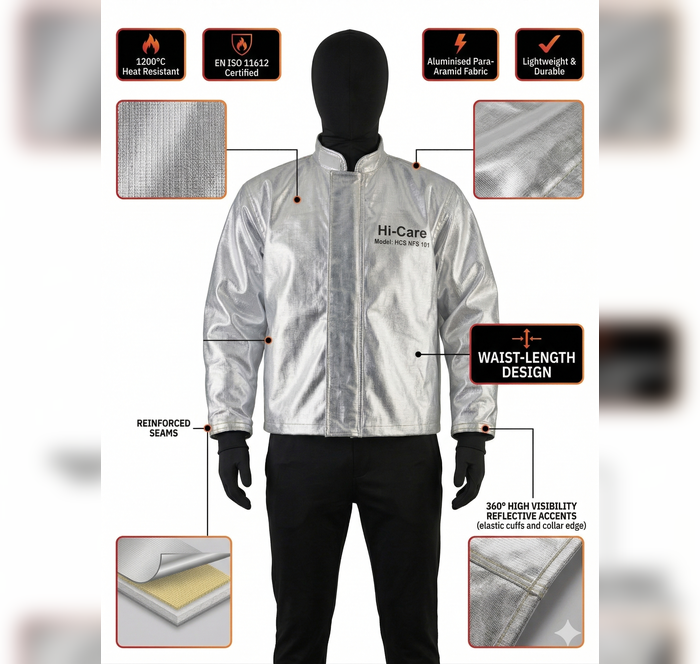 Hi-Care Aluminised Aramid Jacket