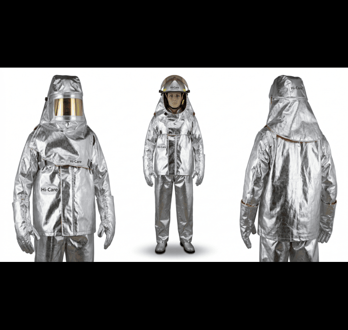 Hi-Care Aluminised Aramid Fire Suit