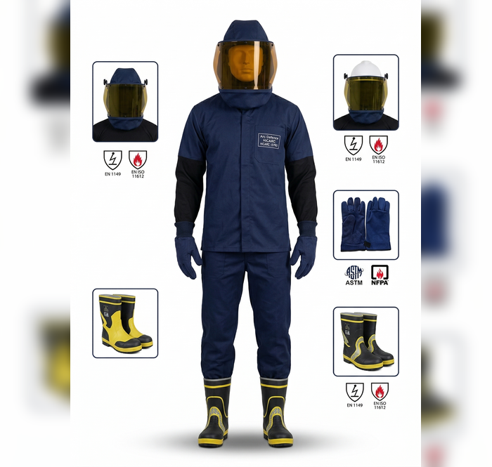 Hi-Care 8 Cal and 12 Cal Arc Flash Suit