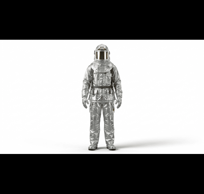 Hi-Care Aluminised Fire Proximity Suit
