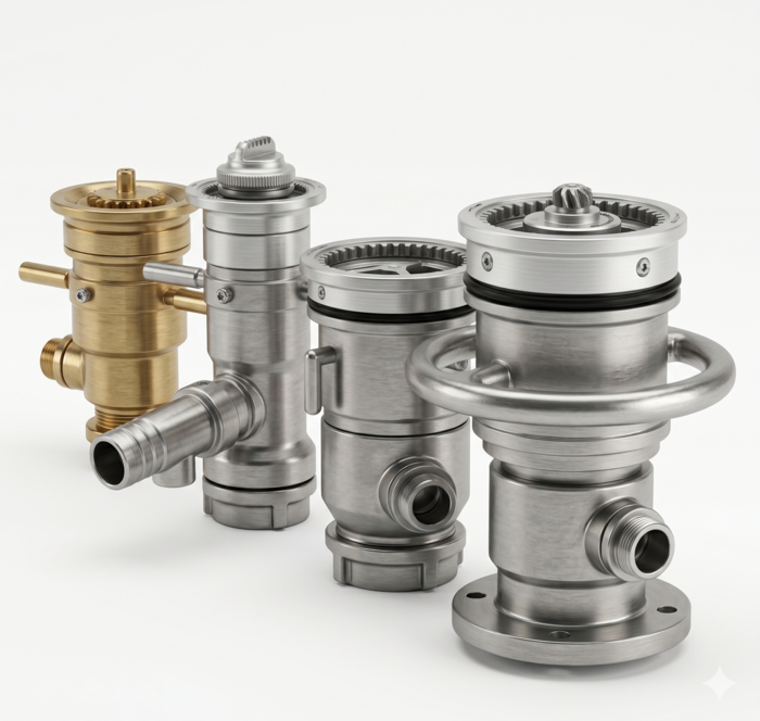 Varsha - HF40U Hydro-Foam Monitor Nozzle (UL Listed)