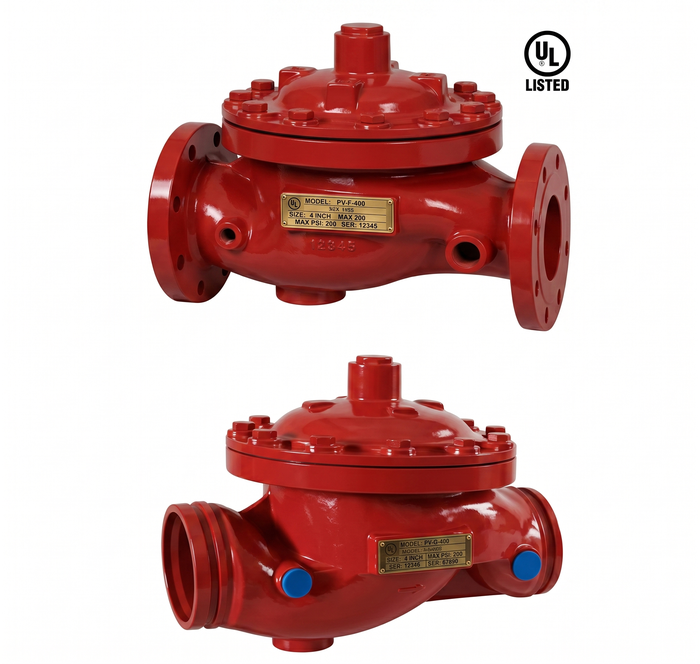 Model H2 H3 Deluge Valve Fire Protection 250 PSI