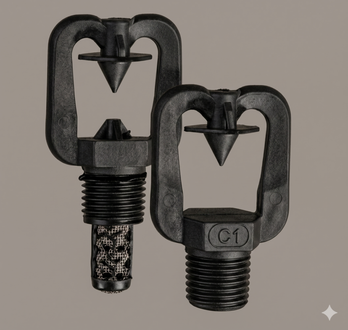 MV-B MV-BS Stainless Steel Spray Nozzle Natural