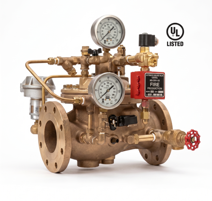 H5 Nickel Aluminium Bronze Deluge Valve