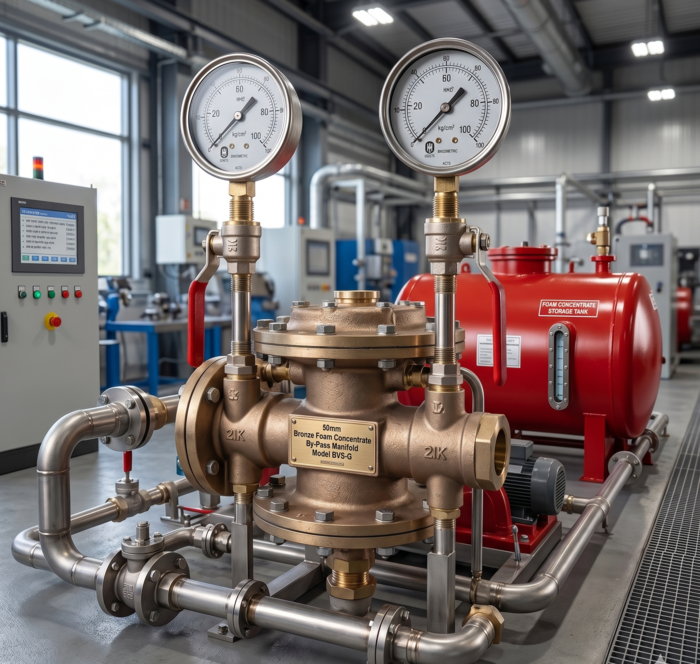 Foam Concentrate By-Pass Valve BV BVS