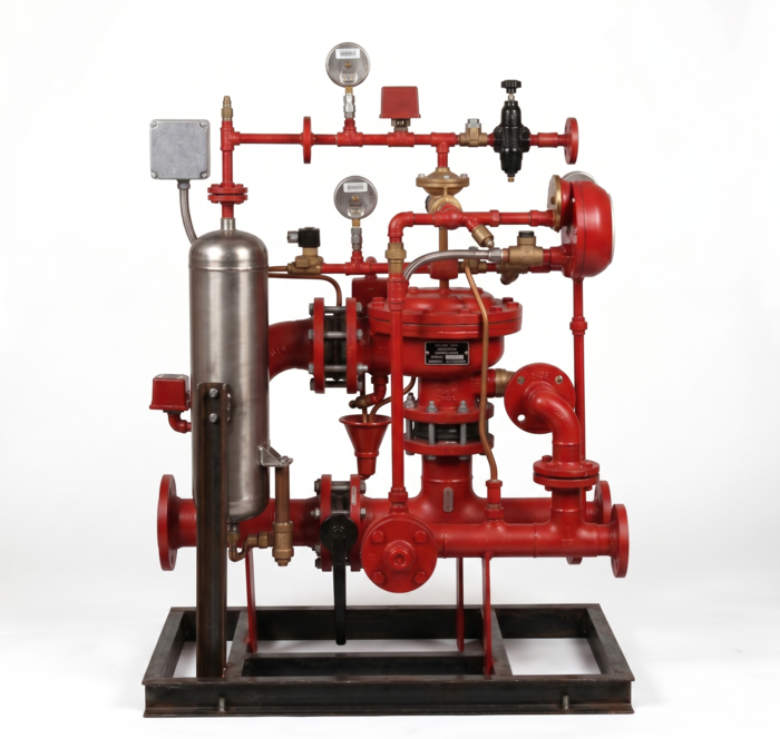 Deluge Skid Model DSK Pre-Assembled UL Listed Valve