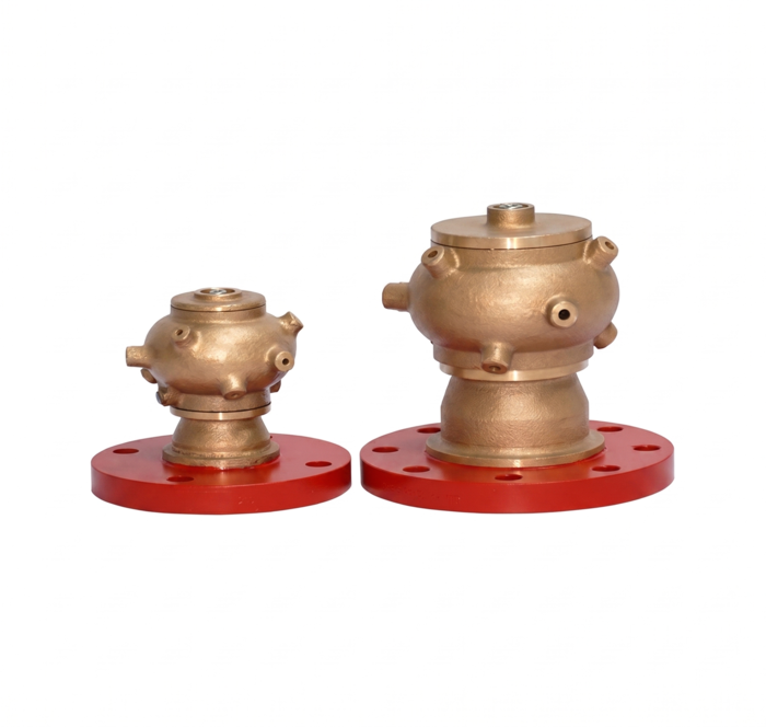 RH Model Bronze Revolving Nozzle Flanged