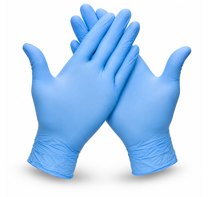 BC-NM Nitrile Powder Free Gloves Medium 10 Pack Case
