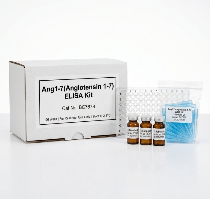BC7678 Ang1-7 ELISA Kit for Human and Rat Research