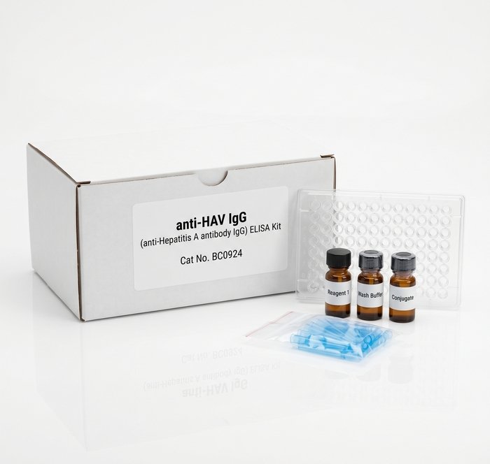 BC0924 Anti-HAV IgG ELISA Kit 96 Tests