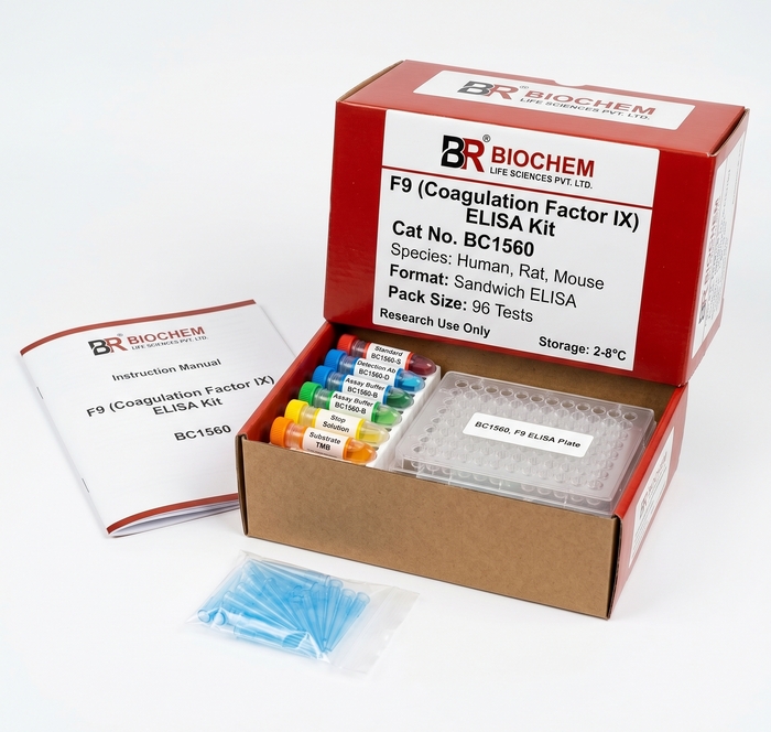 Factor IX (F9) ELISA Kit - 96 Test Human Rat Mouse