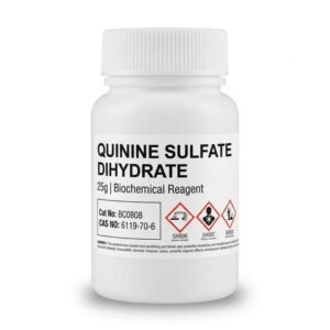 Quinine Sulfate Dihydrate 25g CAS 6119-70-6 High Purity