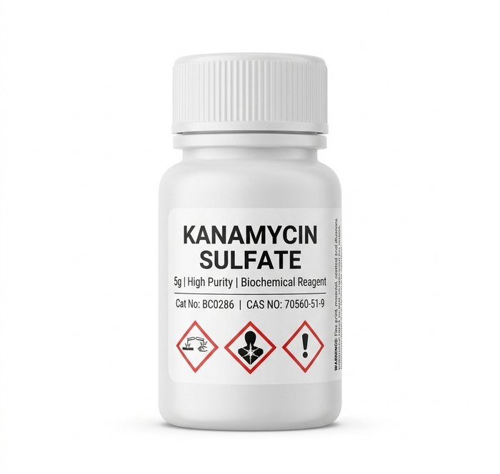 Kanamycin Sulfate 5g High Purity CAS 70560-51-9