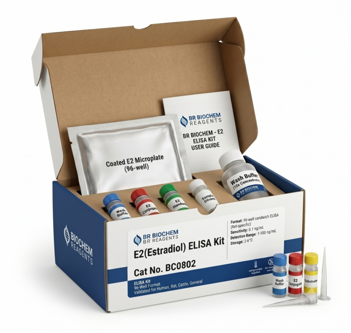 BC0802 E2 Estradiol ELISA Kit 96 Test