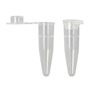 PCR Tube 0.2ml Optical Clear with Flat Cap 1000 Pack