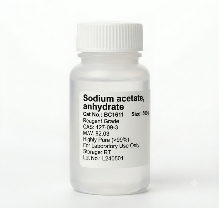 Sodium Acetate Anhydrous Laboratory Grade BCC1611