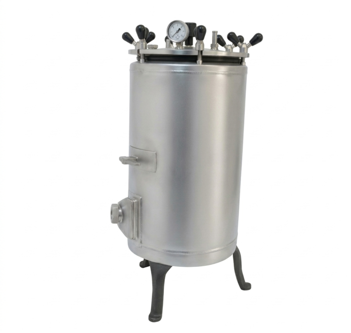 BIVA0022 Vertical Autoclave 22 Litre Stainless Steel Sterilizer