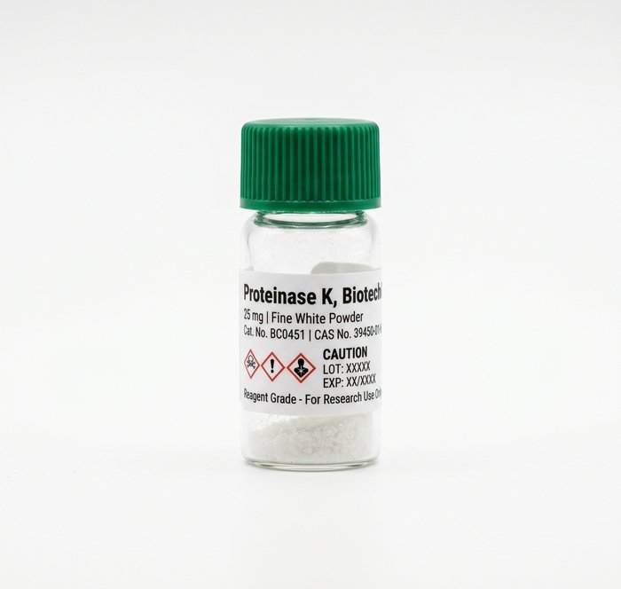 Proteinase K Biotech Grade 25mg CAS 39450-01-6