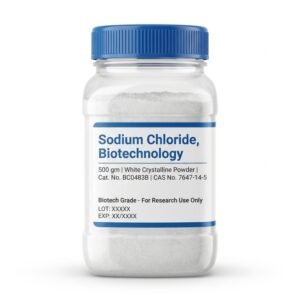 Sodium Chloride Biotechnology Grade 500g CAS 7647-14-5