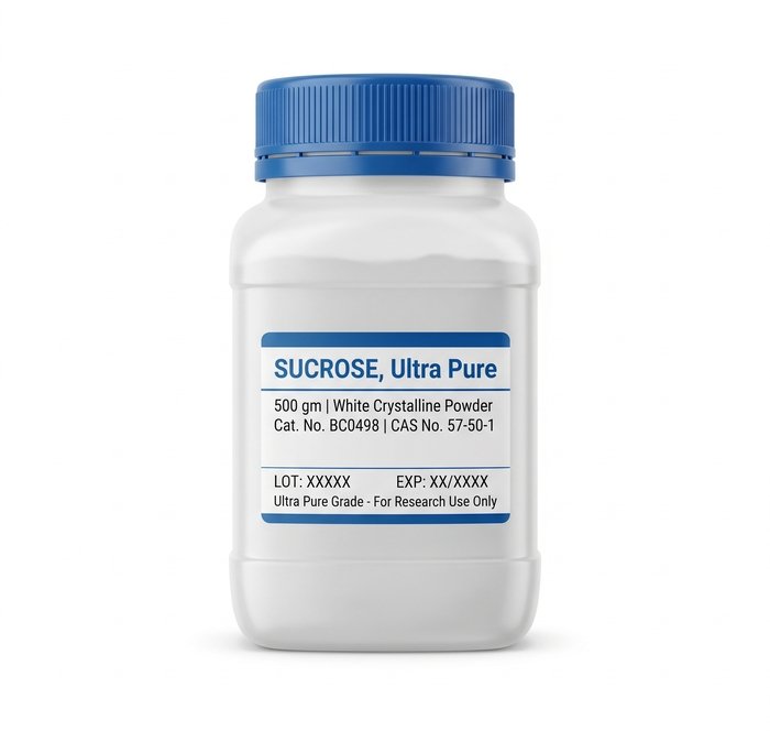 Sucrose Ultra Pure 1kg CAS 57-50-1 Laboratory Grade