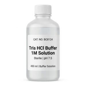 Tris HCl Buffer 1M Solution pH 7.5 Sterile Solution