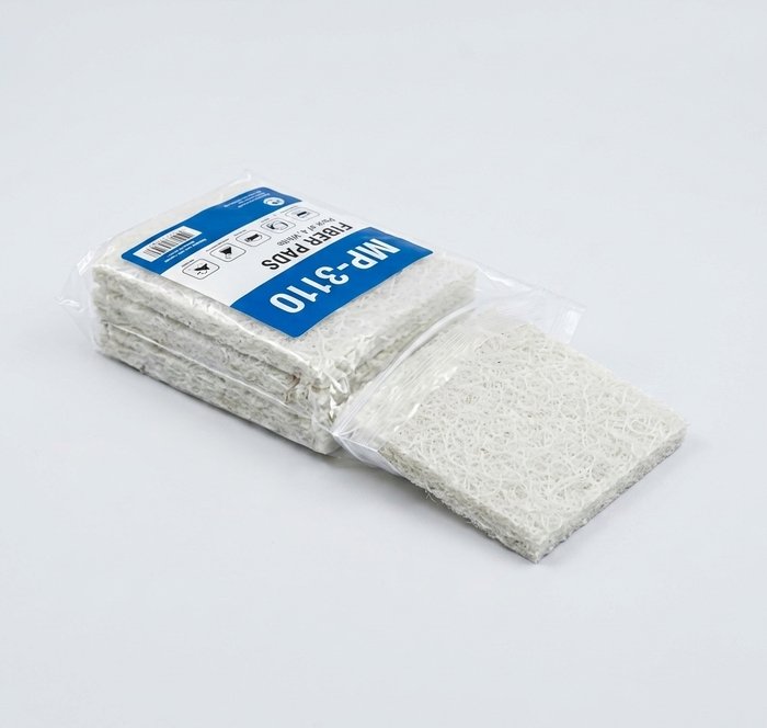 MP-3110 White Fiber Pads for MP-3035 (4 Pack)
