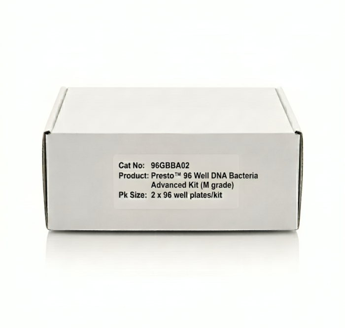 Presto 96 Well DNA Bacteria Advanced Kit M Grade 192 Preps