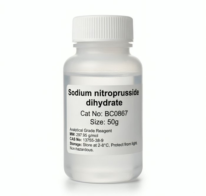 Sodium Nitroprusside Dihydrate BC0867 Laboratory Grade