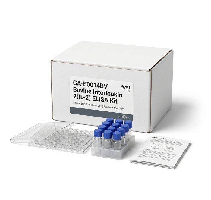 Bovine IL-2 ELISA Kit GA-E0014BV 96 Test