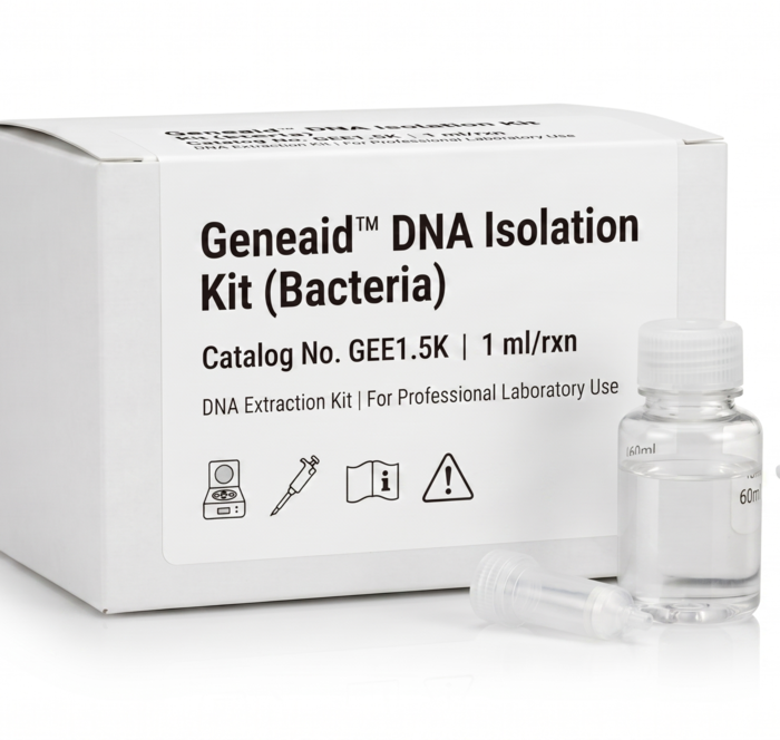 Geneaid GEE1.5K Bacterial DNA Isolation Kit