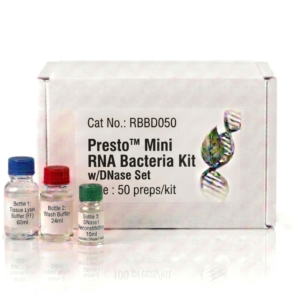 Presto Mini RNA Bacteria Kit w/DNase Set - 50 Preps