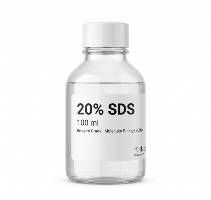BCC43 20% SDS Solution Sodium Dodecyl Sulfate 100ml