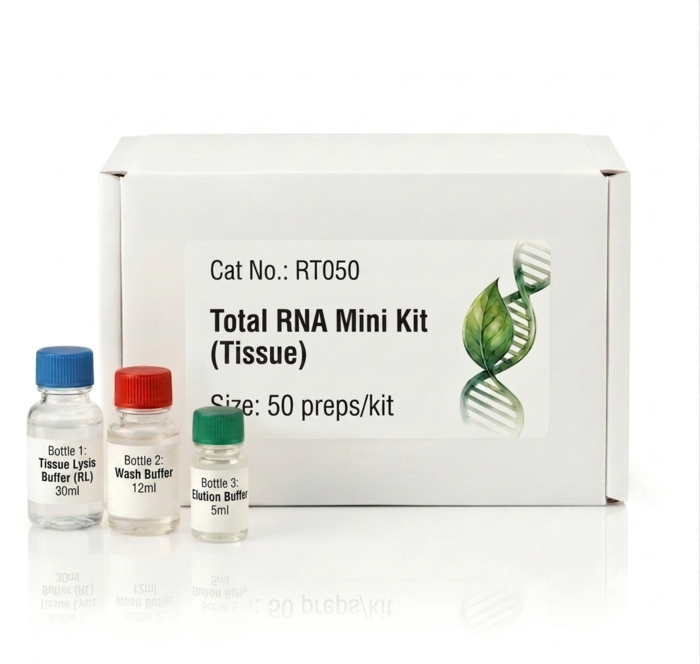 RT050 Total RNA Mini Kit Tissue 50 Preps