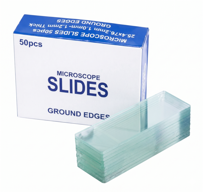 BL-7101 Microscope Slides Ground Edges 25.4x76.2mm 50pcs