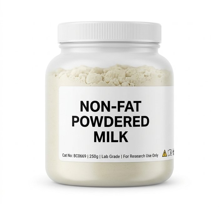 BC0669 Non-Fat Powdered Milk High Quality Lab Grade