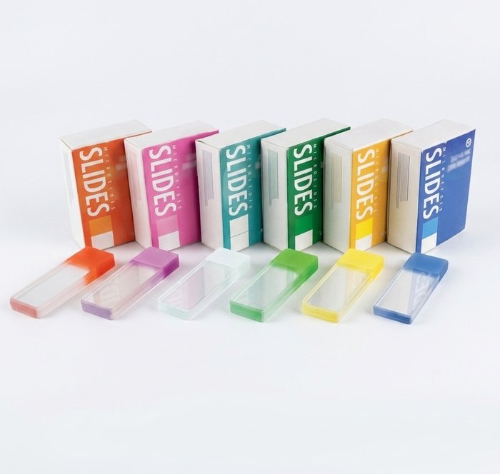 Microscope Slides 25.4x76.2mm Color Frosted End BL-7109 - Image 2
