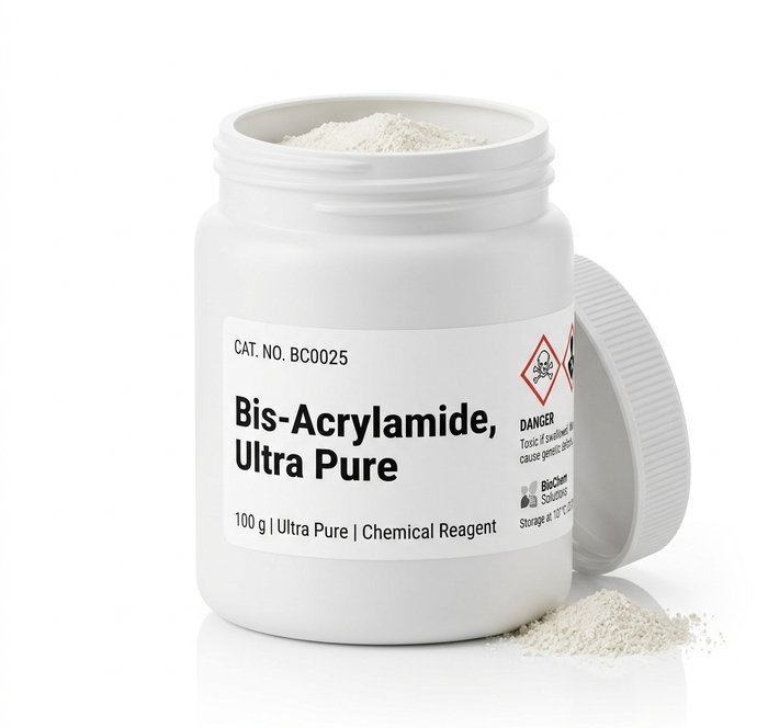 BC0025 Bis-Acrylamide Ultra Pure 100g CAS 110-26-9