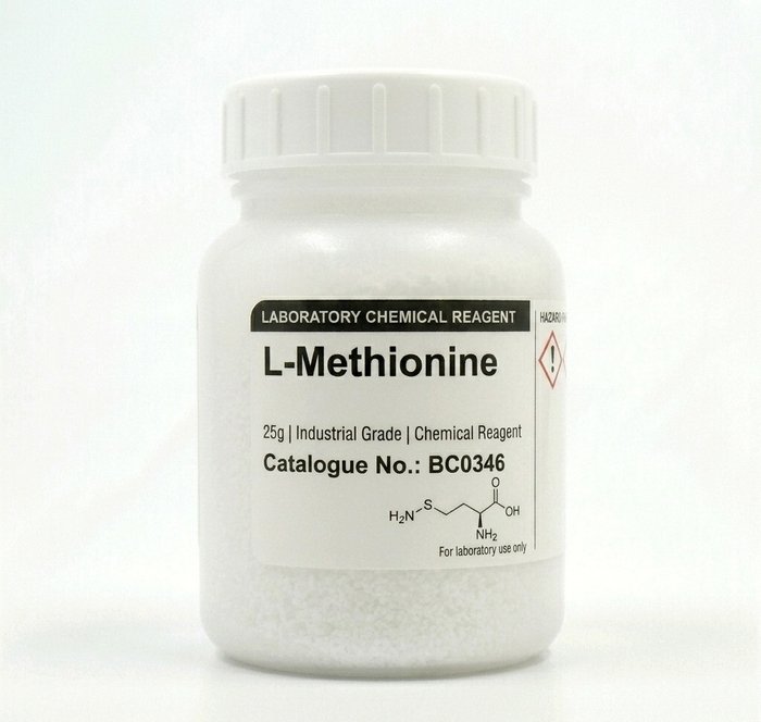 L-Methionine High Purity Amino Acid Supplement BC0346